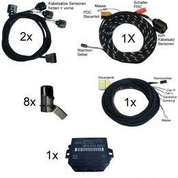 APS Audi Parking System Plus - voor + achter Retrofit -Audi A4 B7