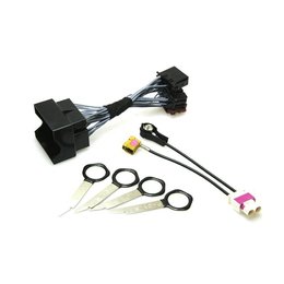 Bundel RNS-E> Radio - Adapter + antenne-adapter + Unlock key