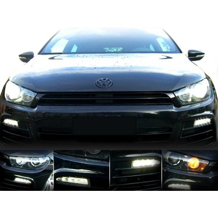 LED Daytime Running Lights - Lights - VW Scirocco 1K