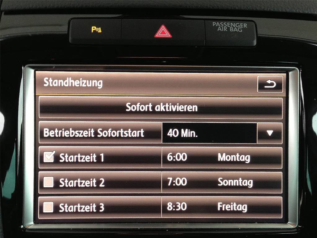Interface Standheizung - Klimaanlage Steuerung für Mercedes A