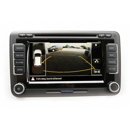 Complete Set VW rear camera with guide lines