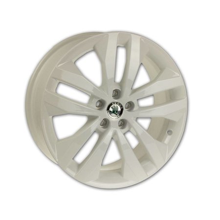 Original Skoda 17 inch Alloy Wheel white type Gigaro