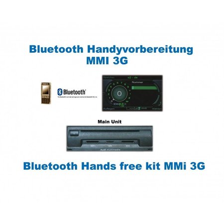 Bluetooth-Freisprecheinrichtung -Audi A4 8K, A5 8T MMI 3G MMI 3G "Komplette"