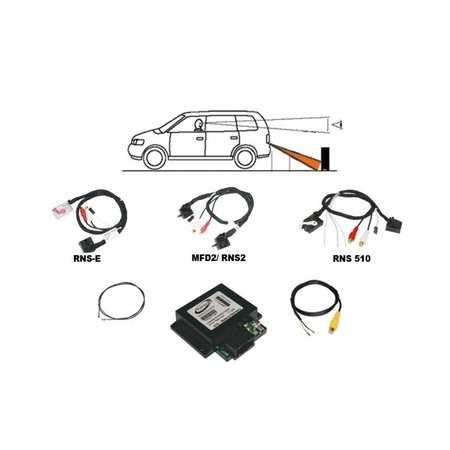 Achteruitrijcamera - "Universal" Interface - Audi / VW