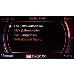 DAB Digital Radio - bedrading - Audi A4 8K MMI 2G