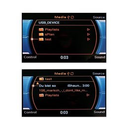 AMI Audi Music Interface met / iPod - Retrofit - Audi A5 8T met / CAN