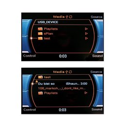 Nachrüst-Set AMI (Audi music interface) für Audi A4 8K, A5 8T CAN - USB