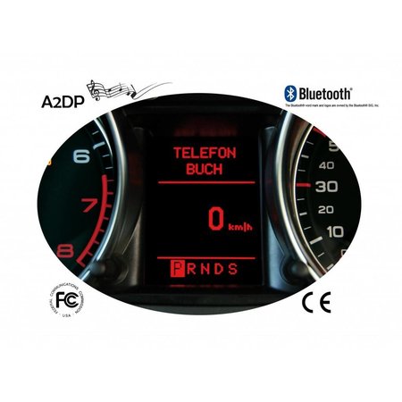 FISCON Handsfree Bluetooth - Audi, Seat "Basic" Mini ISO + BNS 4.0 navigation
