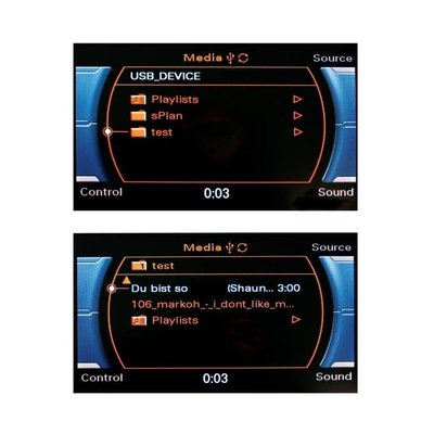 AMI Audi Music Interface met / iPod - Retrofit - Audi A4 8K met / CAN