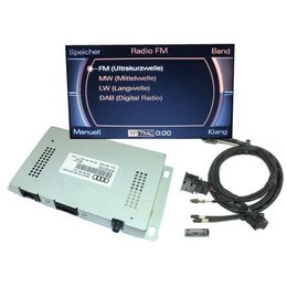 Komplett-Set digitales Radio DAB+ für Audi A8 4E - MMI 3G - mit TV-Empfang