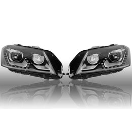 Bi-Xenon Scheinwerfer-Set LED TFL für VW Passat B7 - ohne elektr. Dämpferregelung / 4Motion