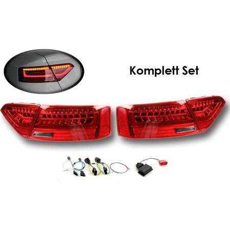 Komplett-Set LED-Heckleuchten für Audi A5 / S5 Facelift - Standard US auf LED facelift EU