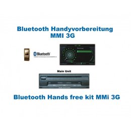 Upgrade Bluetooth Schnittstelle auf Handyvorbereitung für Audi A6, A7 4G - Navigation, AMI vorhanden