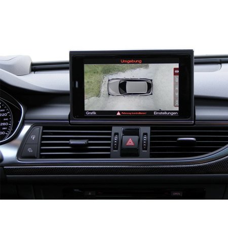 Umfeldkamera - 4 Kamera System für Audi A6 4G - 4ZB bis Mj. 2014