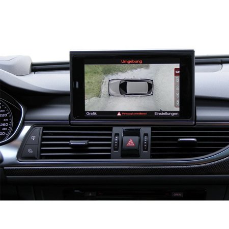 Umfeldkamera - 4 Kamera System für Audi A6 4G - 4ZD, 4ZM bis Mj. 2014