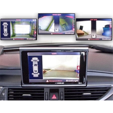 Complete bundle camera front - rear Audi A6 4G - 4ZB to 2014 -