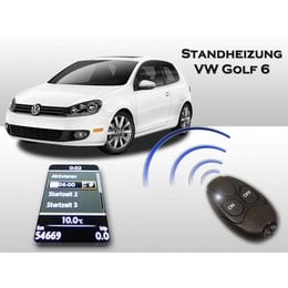 Auxiliary heating VW Golf 6 VI