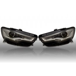 Bi-Xenon Headlights LED DTRL - Upgrade - Audi A6 4G - left-hand trafic