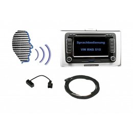 Spraakbesturing - Retrofit - VW RNS 510 - met Microfon