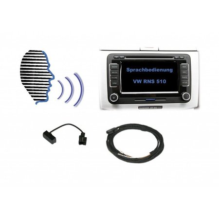 Sprachsteuerung - Retrofit - VW RNS 510 - mit microfon
