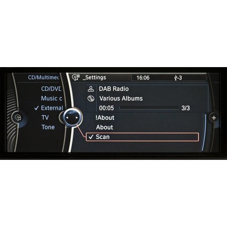 DAB + U - USB DAB-radio-ontvanger