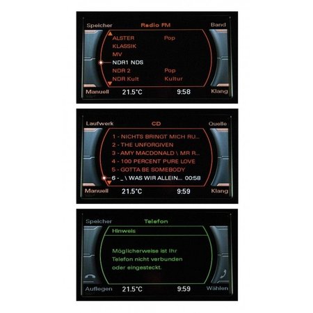 Radio Chorus Upgrade to Radio Symphonie - Audi A4 8K until my 2012