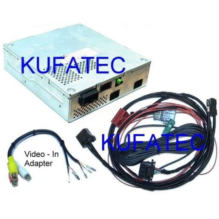 Nachrüst-Set TV Tuner für Audi A8 4H - mit DVD Wechsler, MPEG4