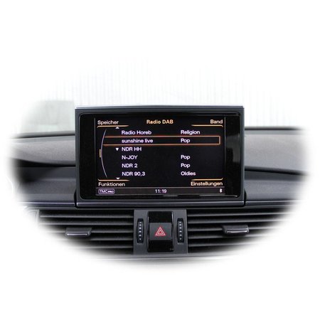 FISTUNE® DAB / DAB + Integratie Audi MMI 3G / MMI 3G +