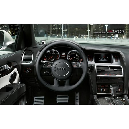 Conversion kit MMI radio to MMI navigation plus Audi Q7 4L