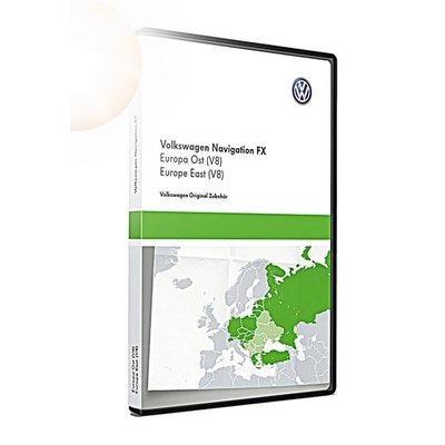 VW Navigatie update, Oost-Europa (V9) 3C8051884DA