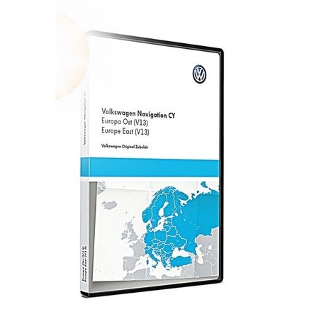 VW Navigatie update, Oost-Europa (V13) 1T0051859AL
