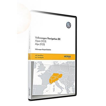 VW Navigatie update, RNS CD, Alpen (V13) 3B0051884KR