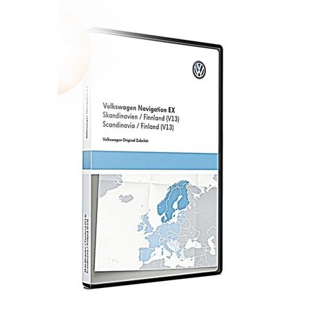 VW Navigation update, RNS 300, Scandinavia / Finland (V13)