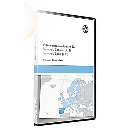 VW Navigatie update, RNS 300, Portugal / Spanje (V13) TPC116E1SPP