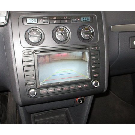 CCD rear view camera license plate illumination in universal small Touran T5 etc.