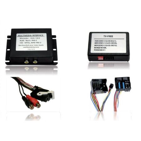 Multimedia Interface voor VW, Skoda, Seat -. RNS510 / Columbus / Trinax waaronder video-introductie