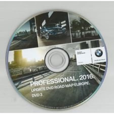 Kaarten van 2016! BMW PROFESSIONAL 2016 DVD 3 BMW 1 3 5 6