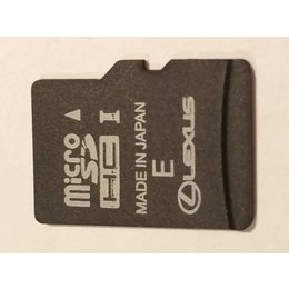 Map Update 2016 The new microSD card LEXUS Navigation