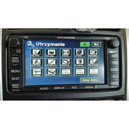 Here Kartenupdate 2021 TOYOTA TNS510 Navigation PZ445-SD333-0S 99538-02482