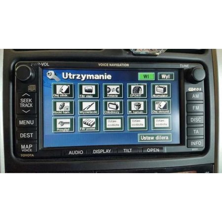 Kartenupdate 2021 TOYOTA TNS510 Navigation PZ445-SD333-0V 99538-02482