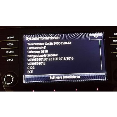 Skoda Navigation  Octavia III 3V0 035 044 B