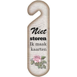 Creatief Art Nicht stören, ich mache Karten