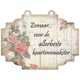 Creatief Art Zomaar... Voor de allerbeste kaartenmaakster