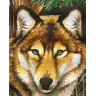 Pixel Hobby Wolf - 4 plaques
