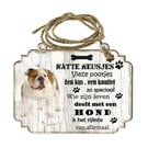 Creatief Art Hondenbordje: Engelse Buldog