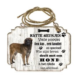 Creatief Art Hondenbordje: Leonberger