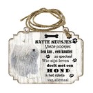 Creatief Art Hondenbordje: Comondor