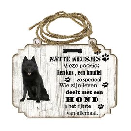 Hondenbordje: Schipperke