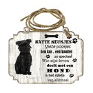 Creatief Art Hondenbordje: Affenpinscher