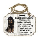 Creatief Art Hondenbordje: Tibetaanse Mastiff